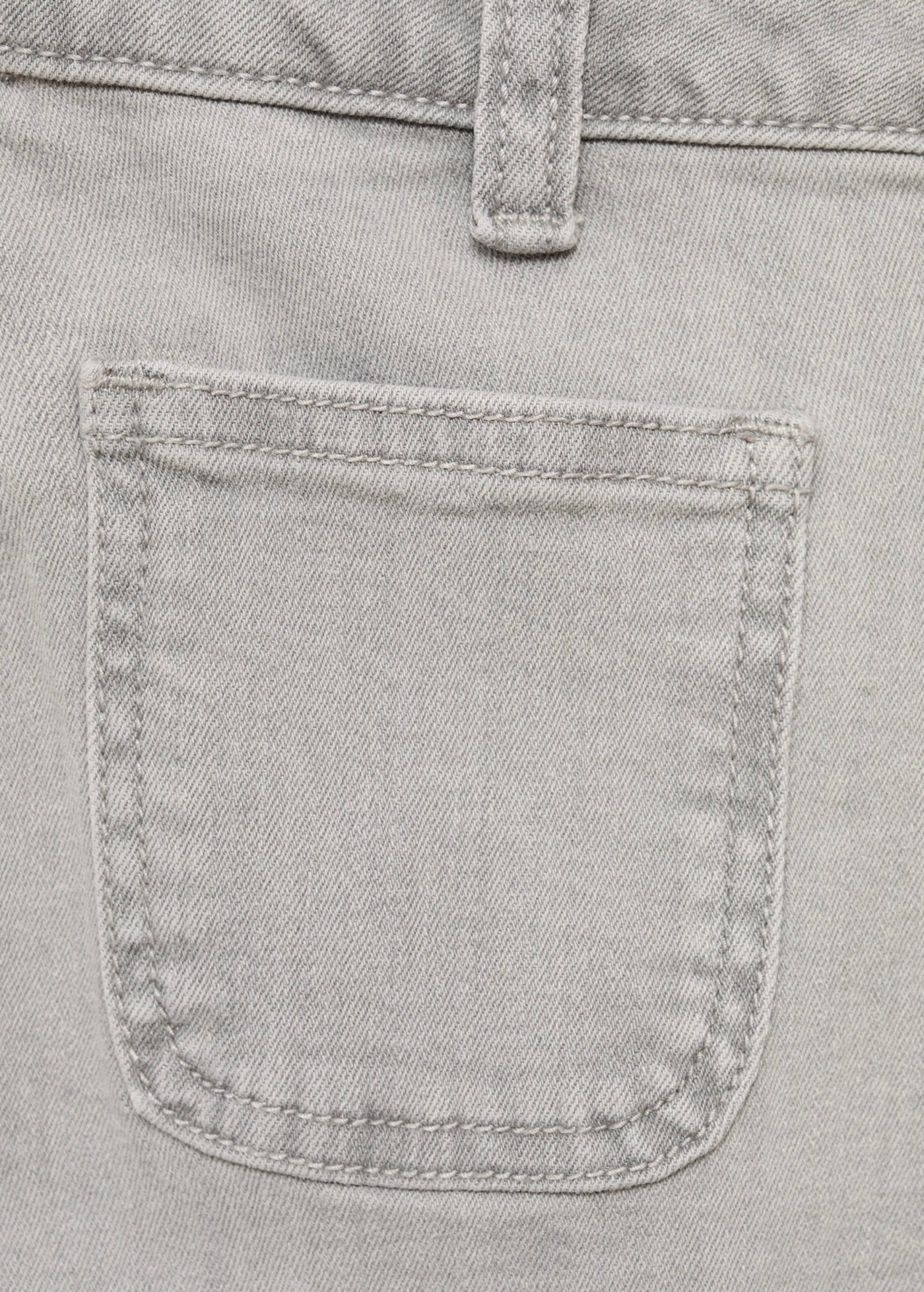 Short Jenna Gris Denim - Niña