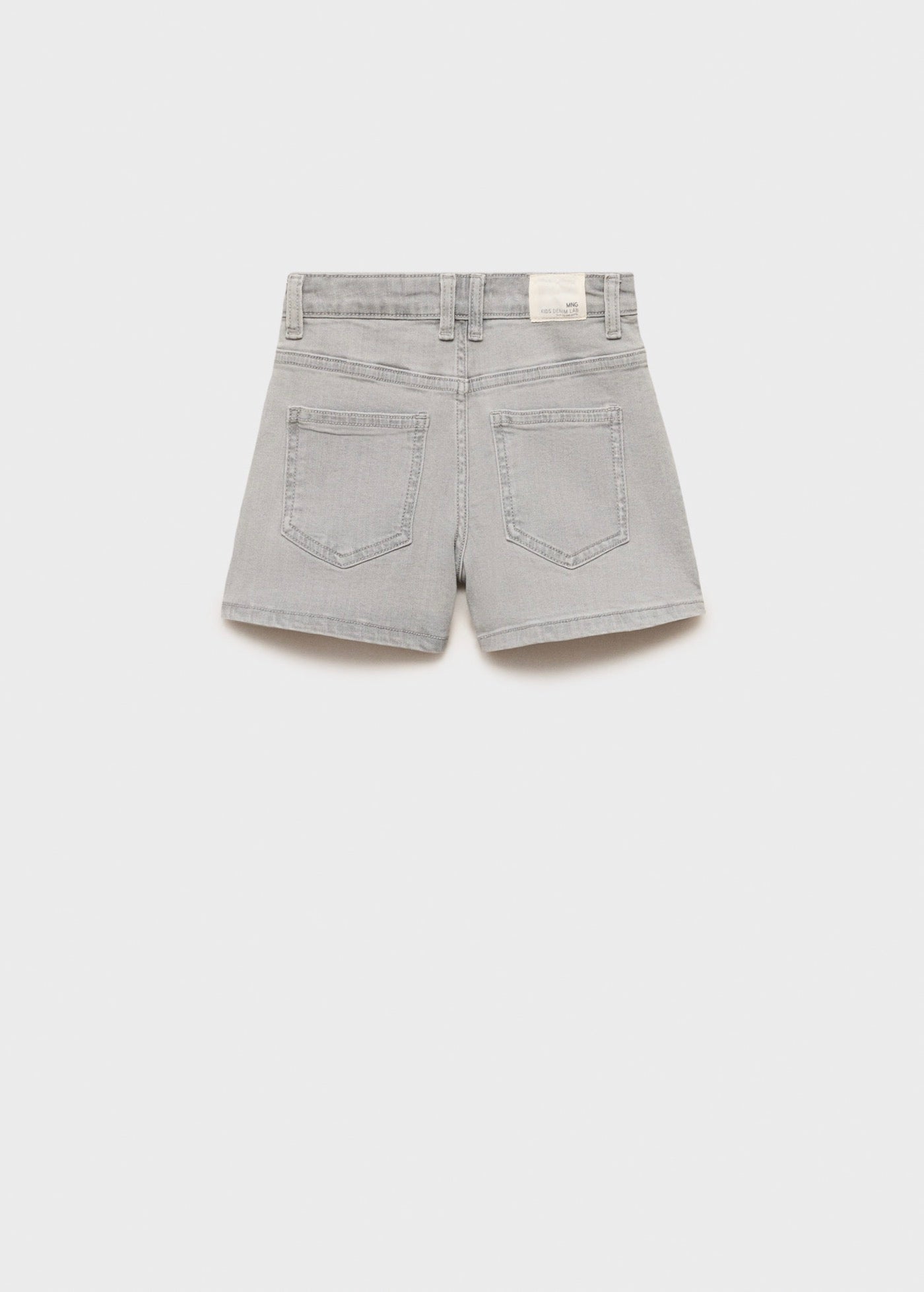 Short Jenna Gris Denim - Niña