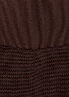 Straight Knit Trousers - Chocolate
