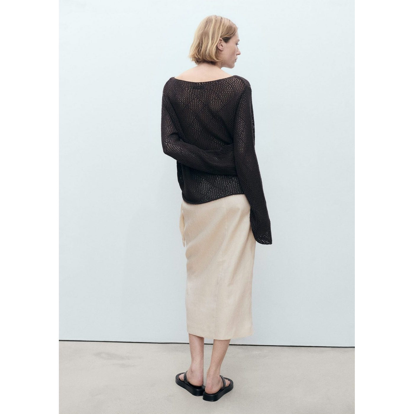 Jupe Pareo - Gris Clair/Pastel