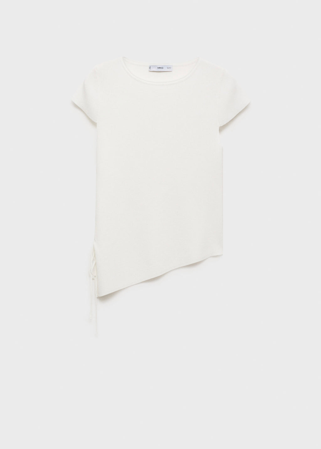 Asymmetric Hem Knit Jumper