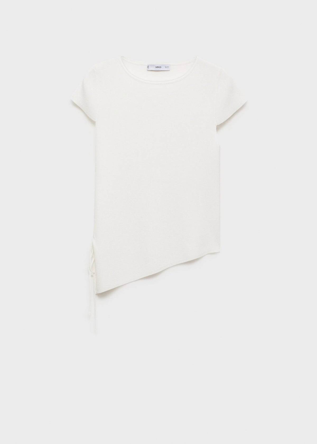 Asymmetric Hem Knit Jumper