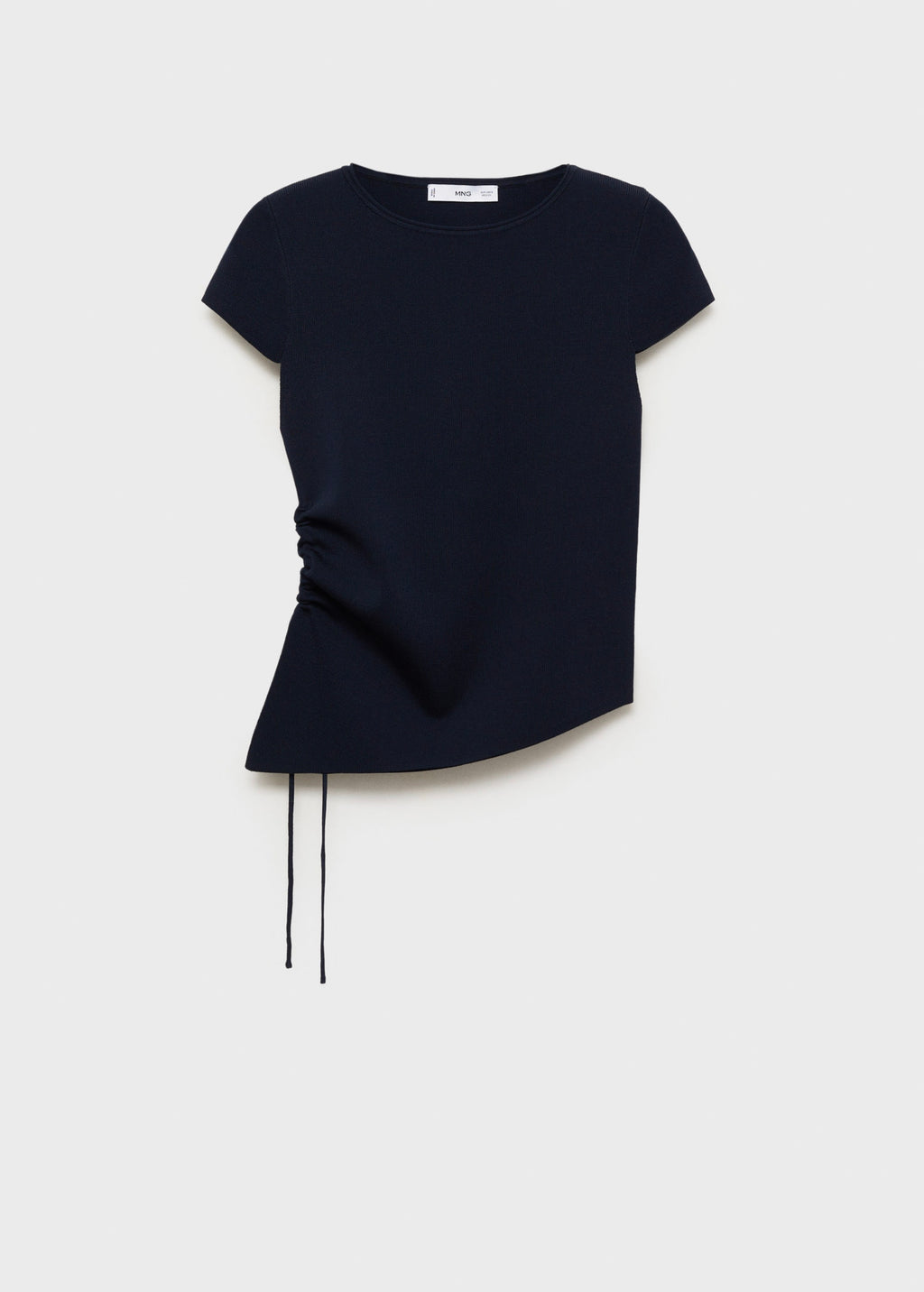 Asymmetric Hem Knit Jumper