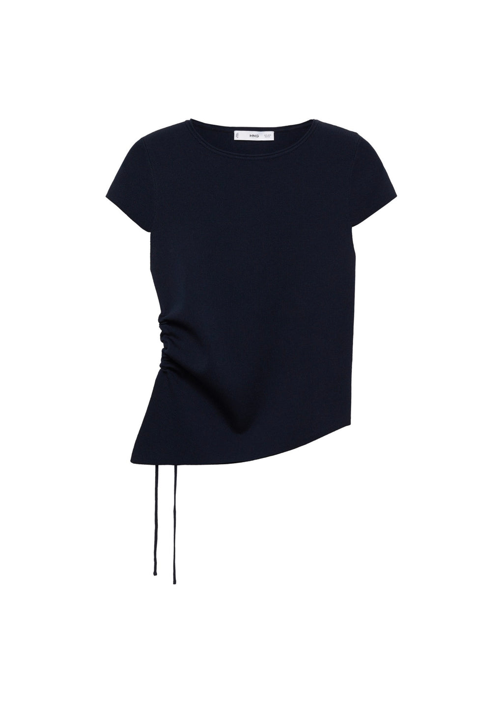 Asymmetric Hem Knit Jumper