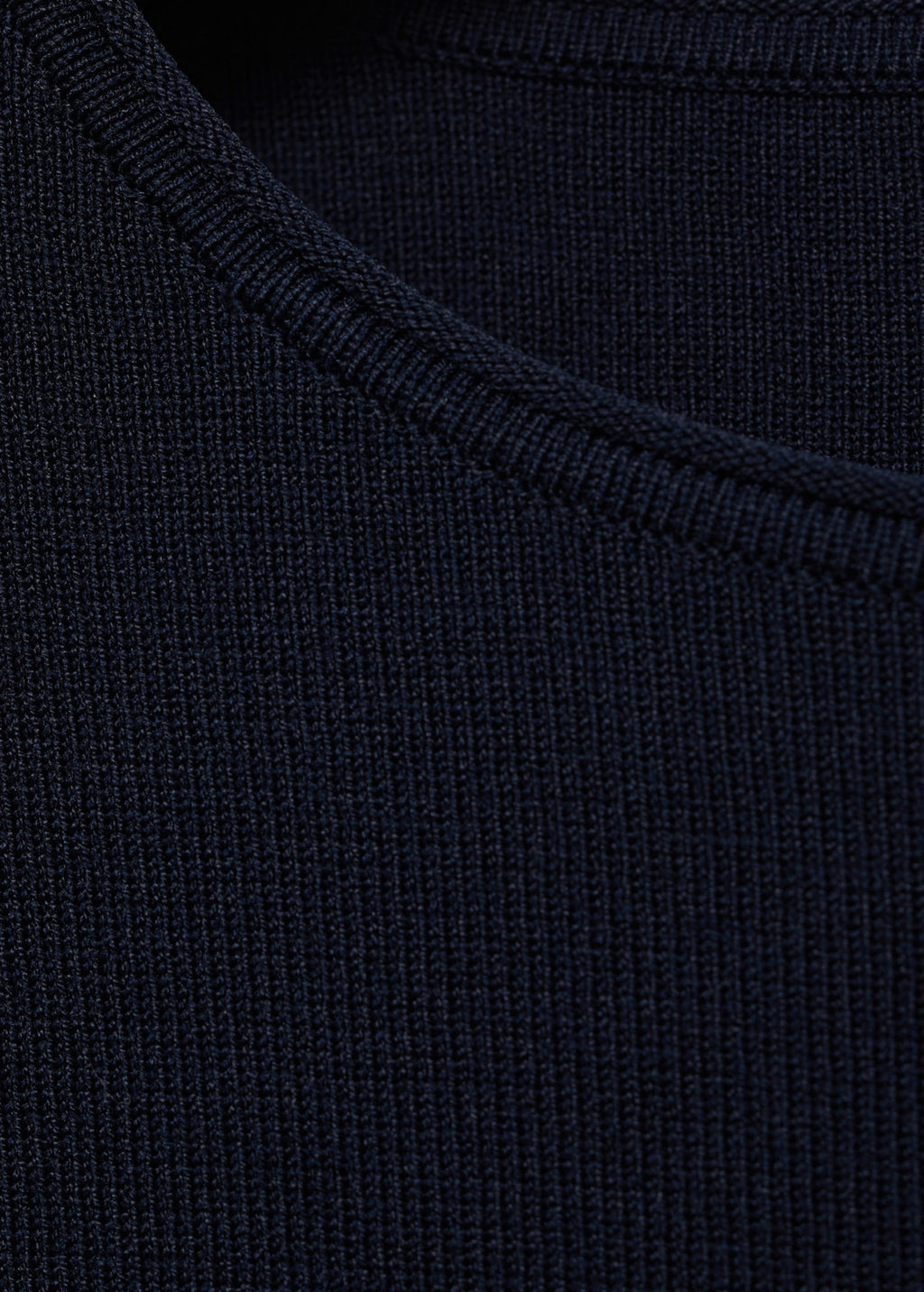 Asymmetric Hem Knit Jumper
