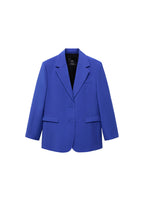 Structured Suit Blazer - Blue