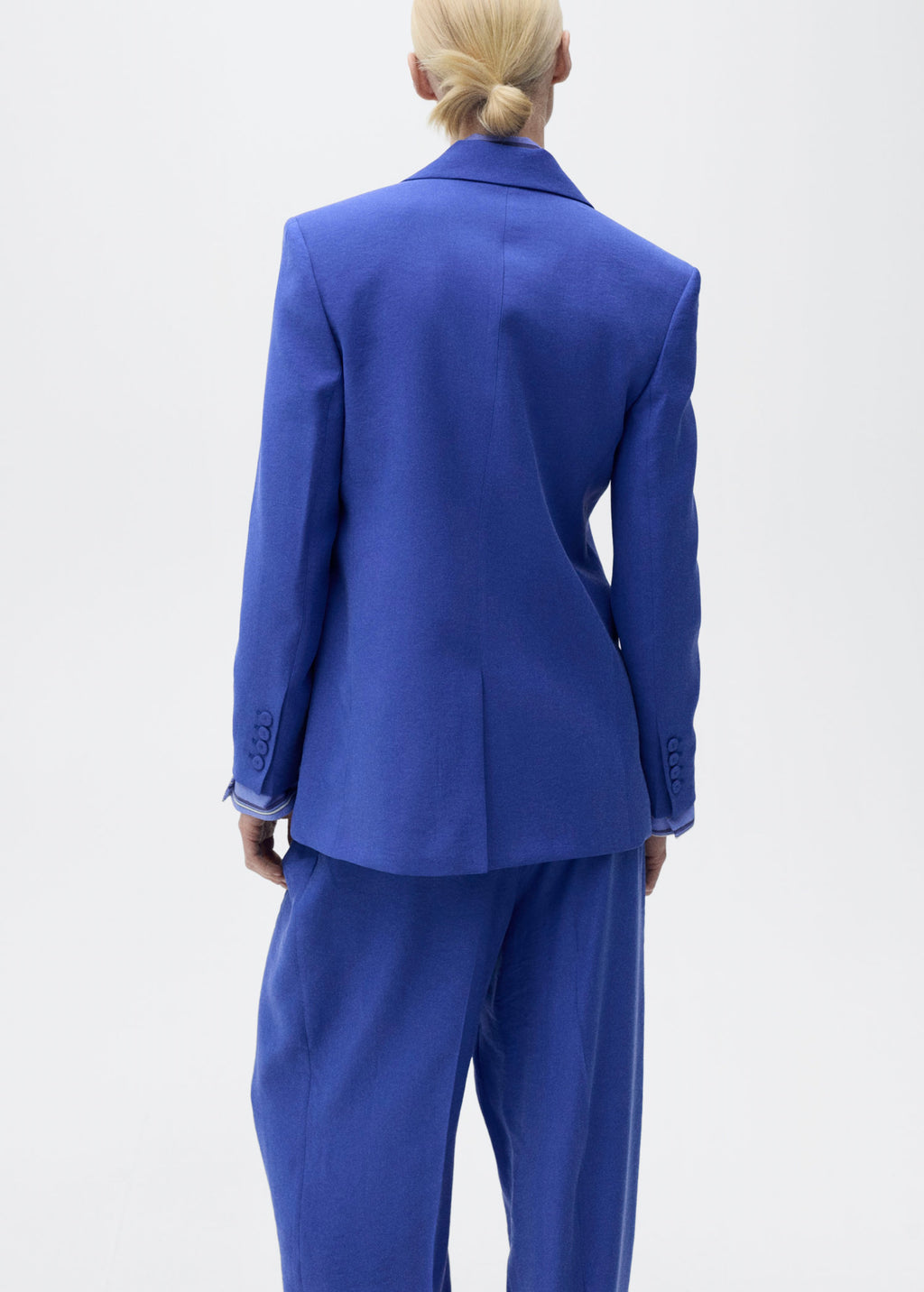 Structured Suit Blazer - Blue