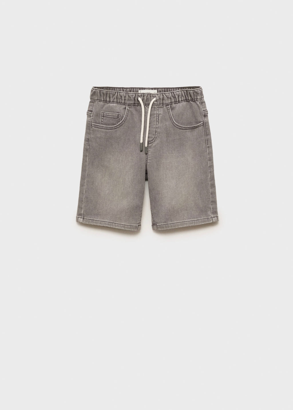 Bermuda Comfy Gris Denim - Niño