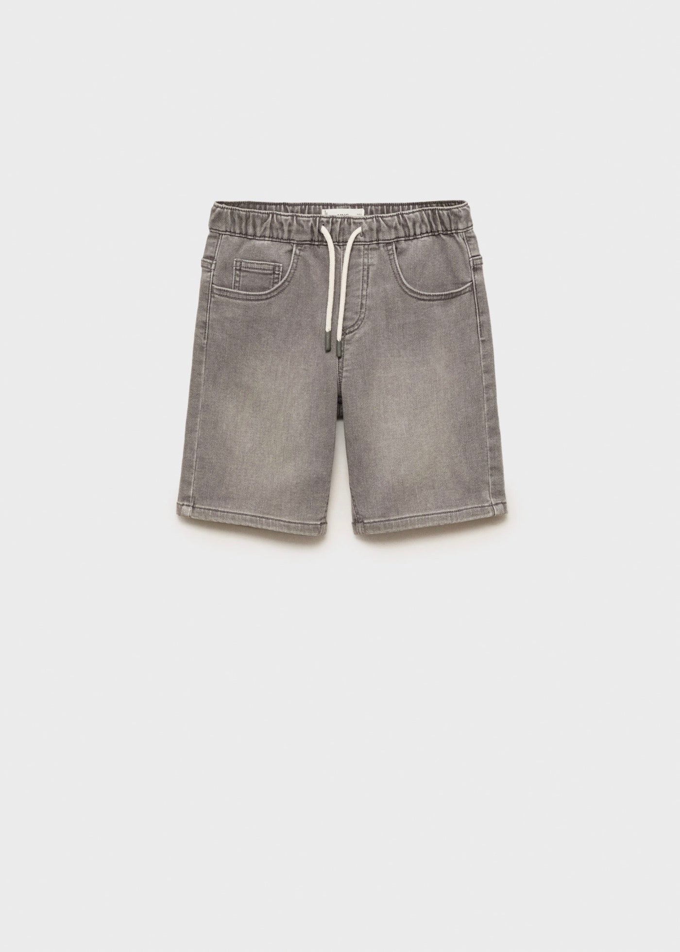 Bermuda Comfy Gris Denim - Niño