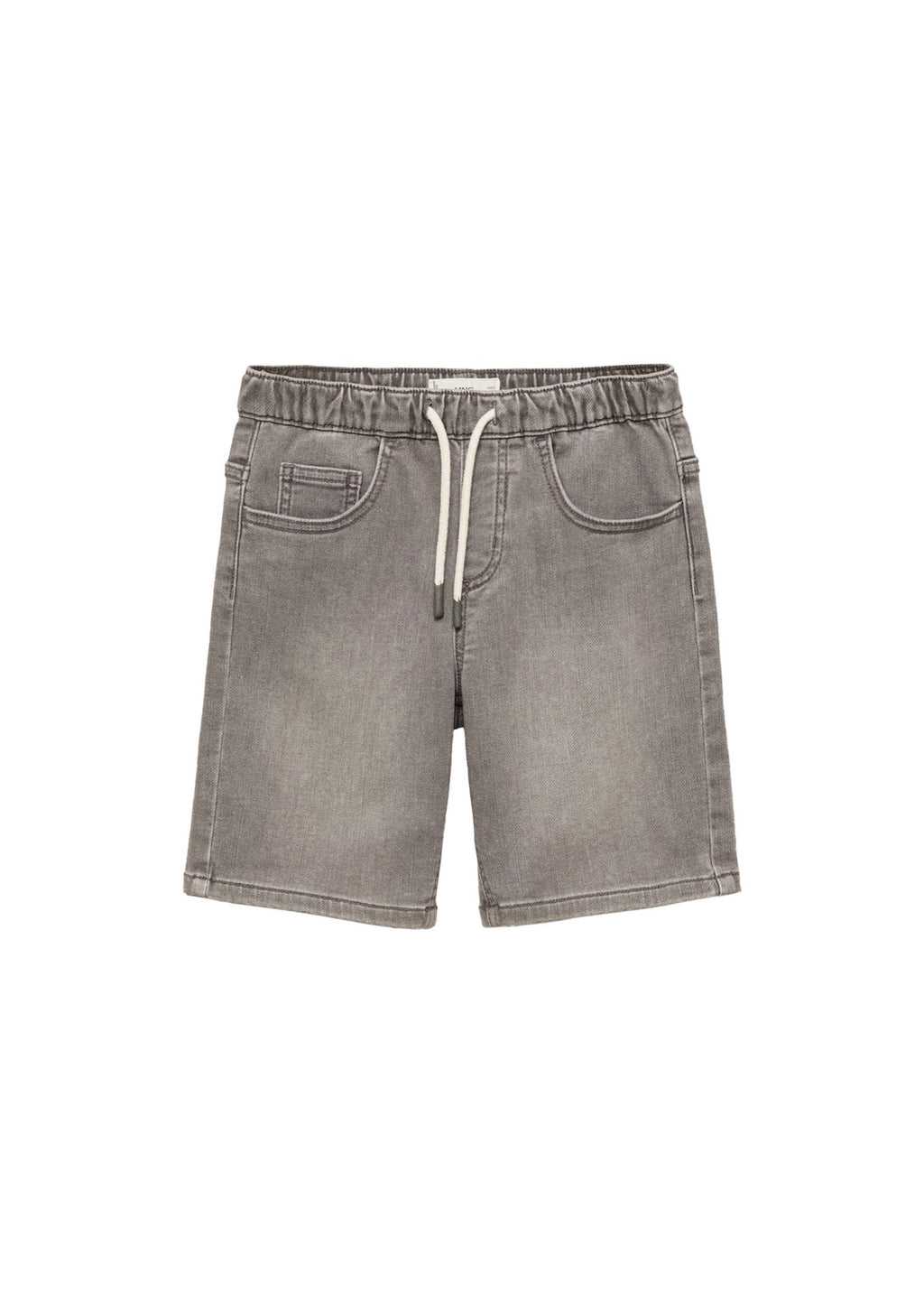 Bermuda Comfy Gris Denim - Niño