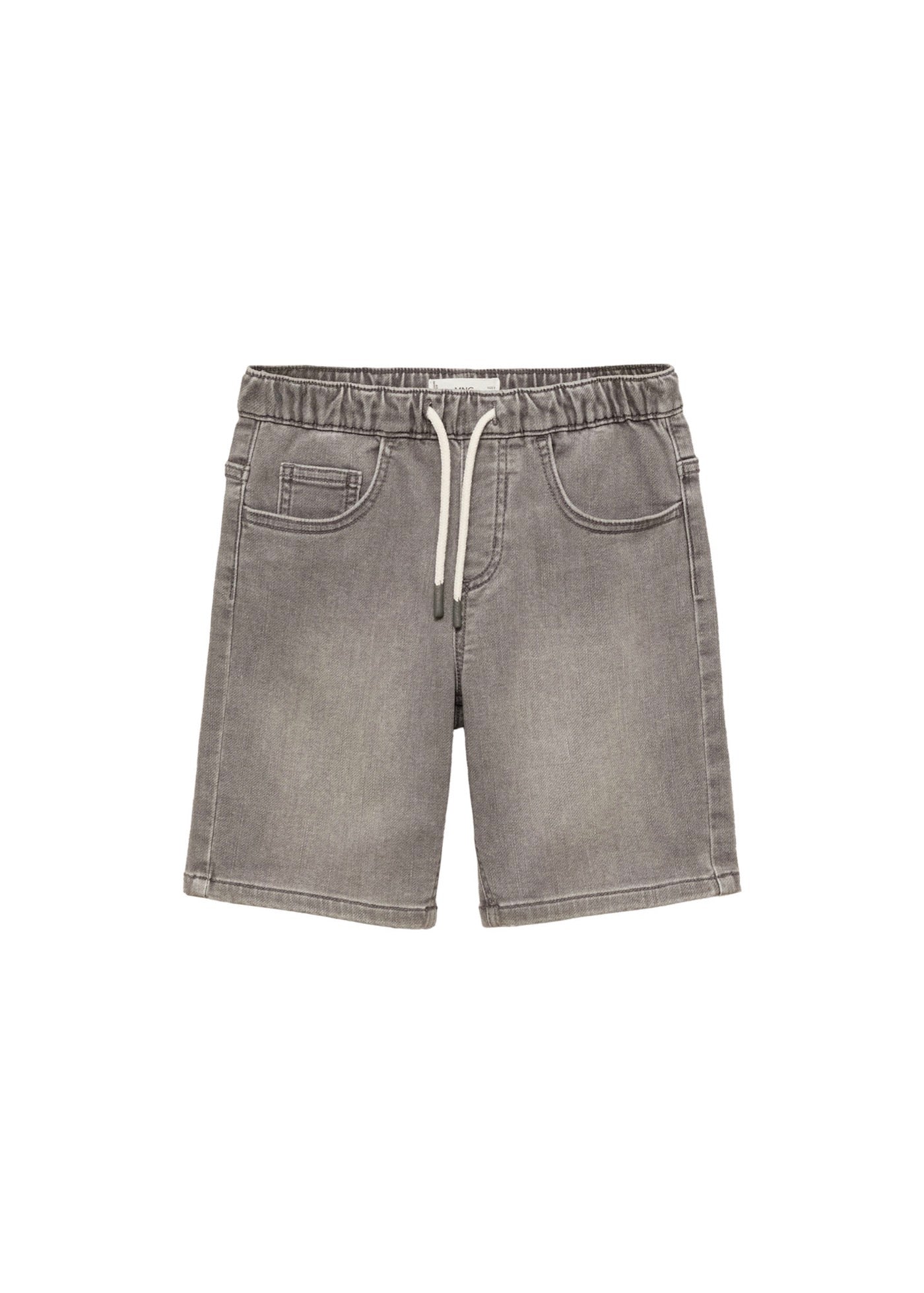 Bermuda Comfy Gris Denim - Niño