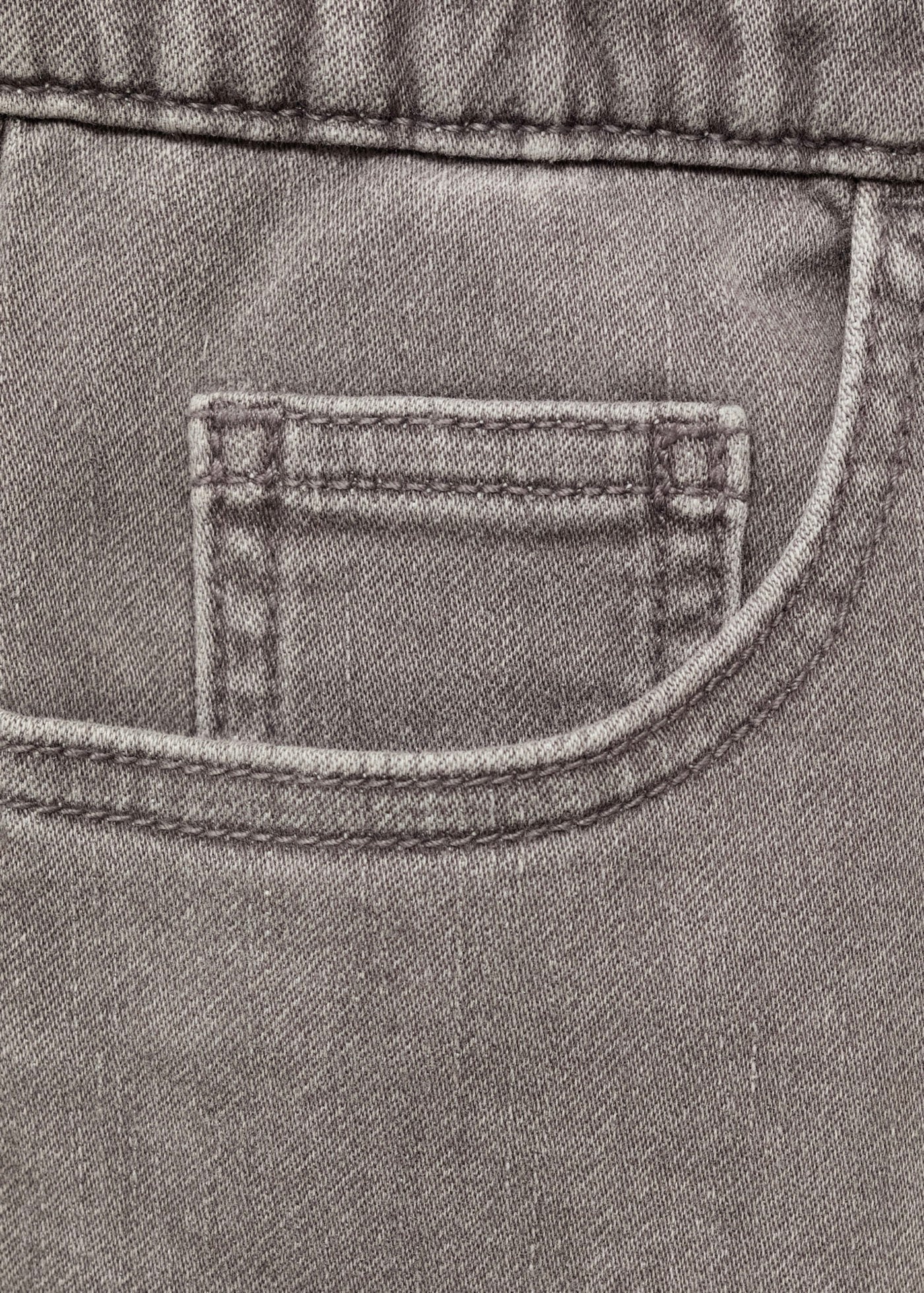 Bermuda Comfy Gris Denim - Niño