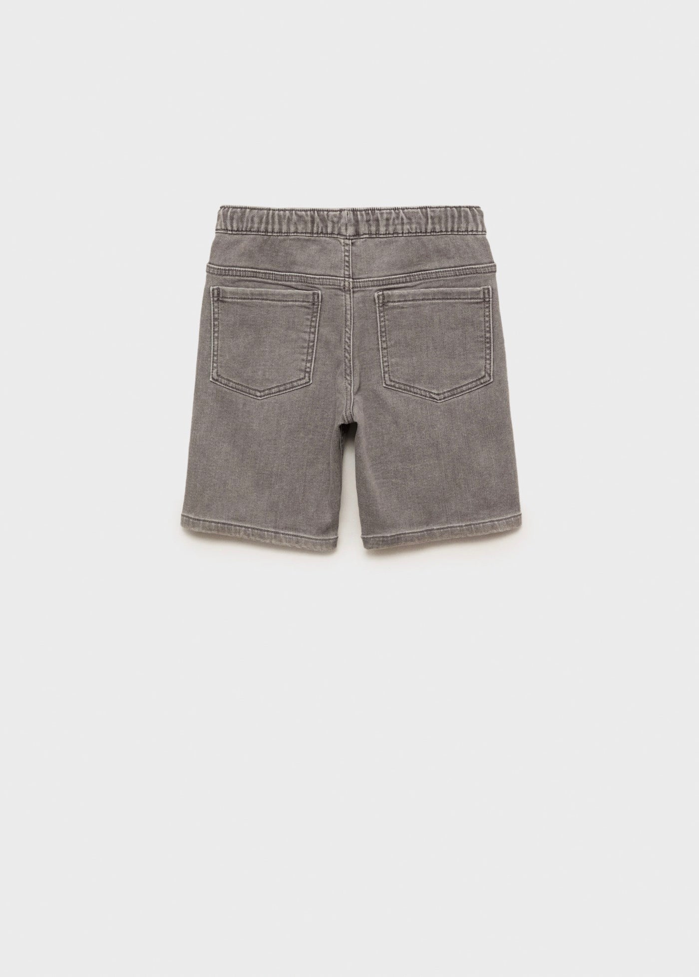 Bermuda Comfy Gris Denim - Niño
