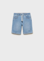 Bermuda Comfy Azul Medio - Niño