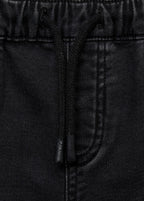 Bermuda Comfy Denim Noir - Garçon