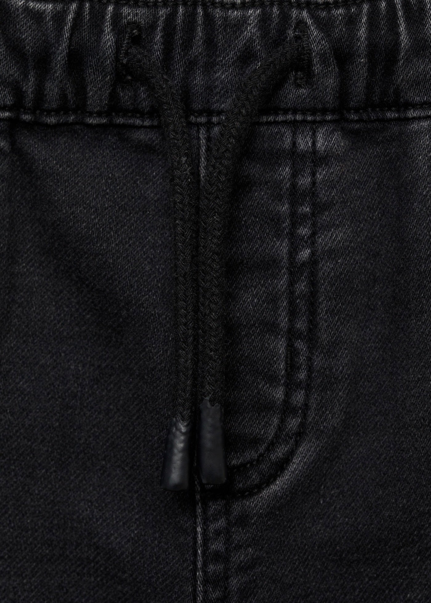 Bermuda Comfy Denim Noir - Garçon