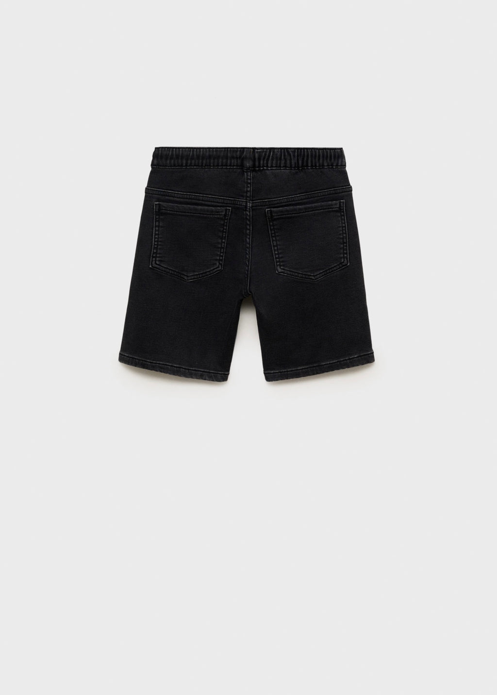 Bermuda Comfy Denim Noir - Garçon