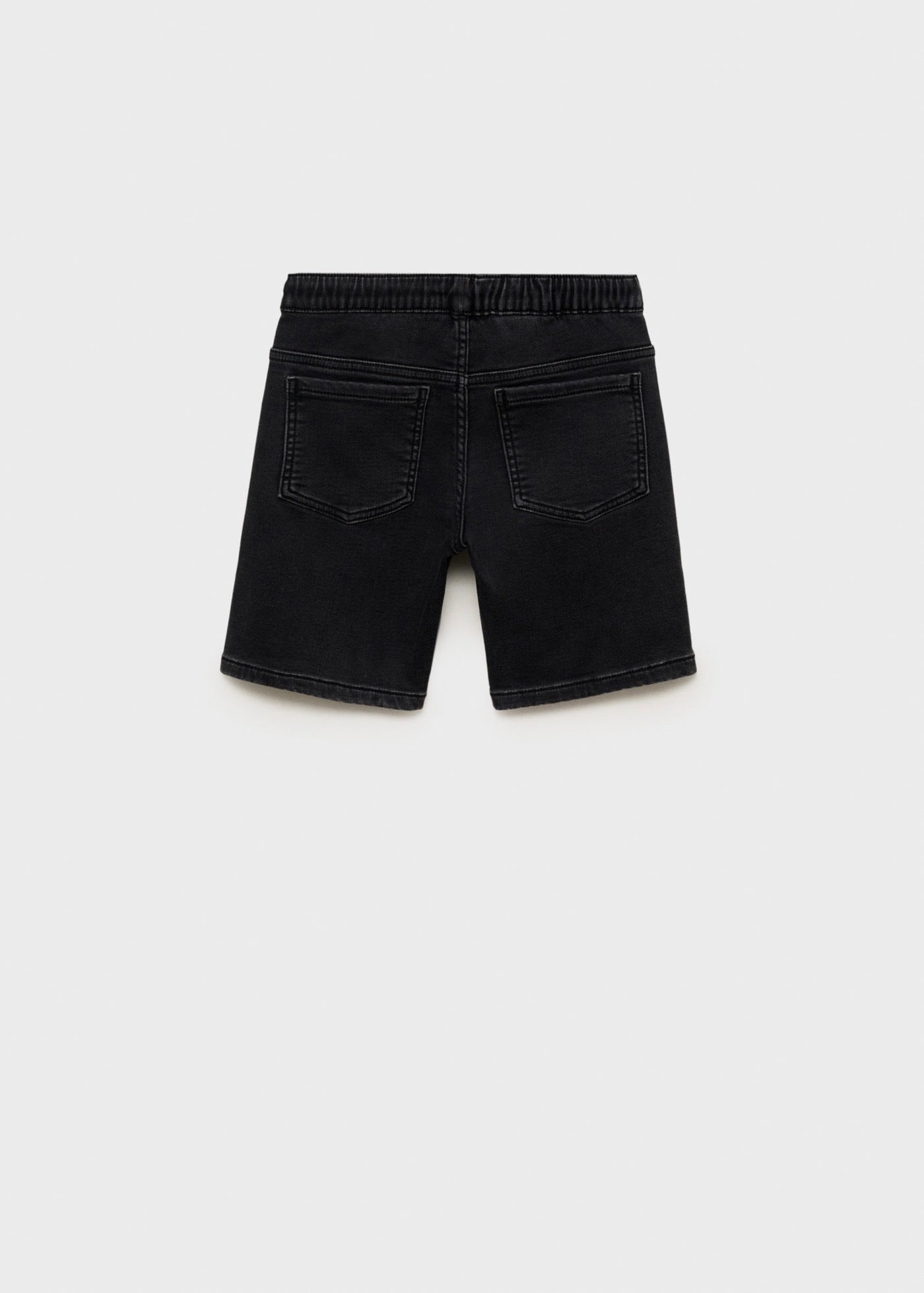 Bermuda Comfy Denim Noir - Garçon