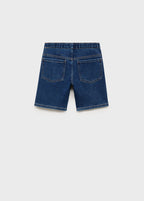Bermuda Comfy Azul Marino - Niño