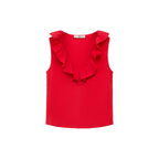 Top Volant - Red
