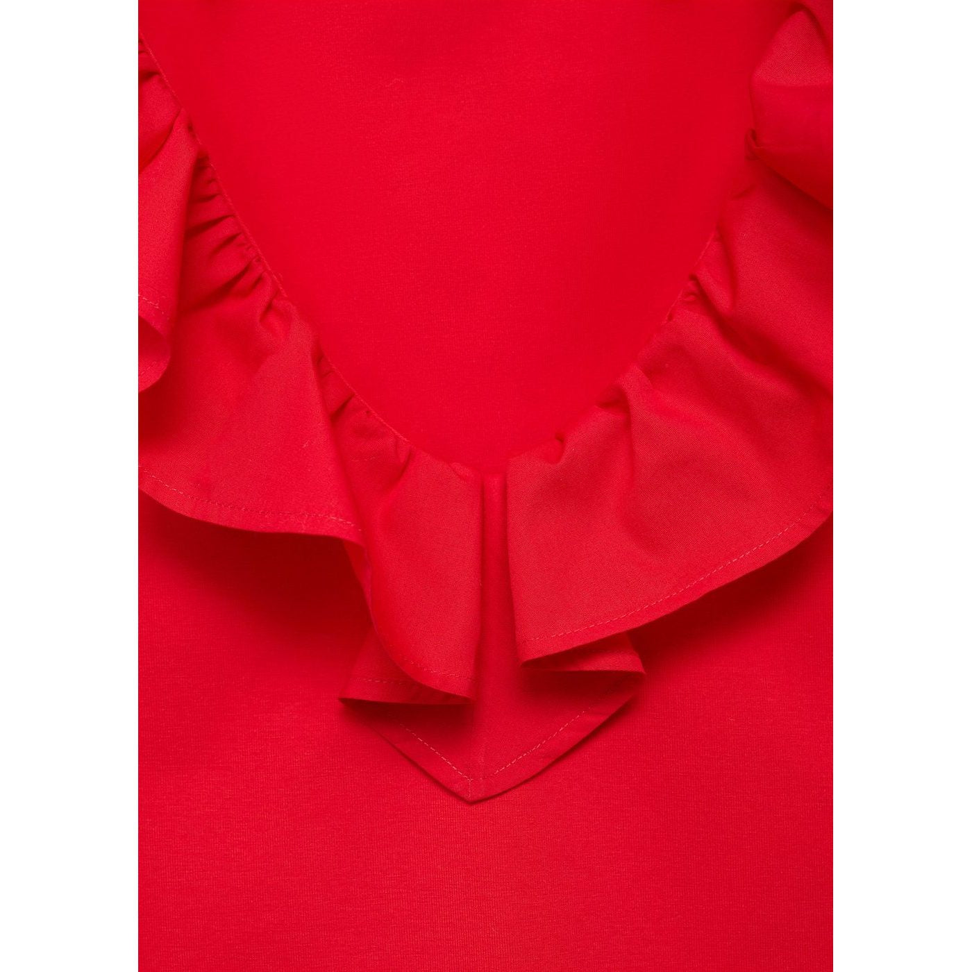 Top Volant - Red