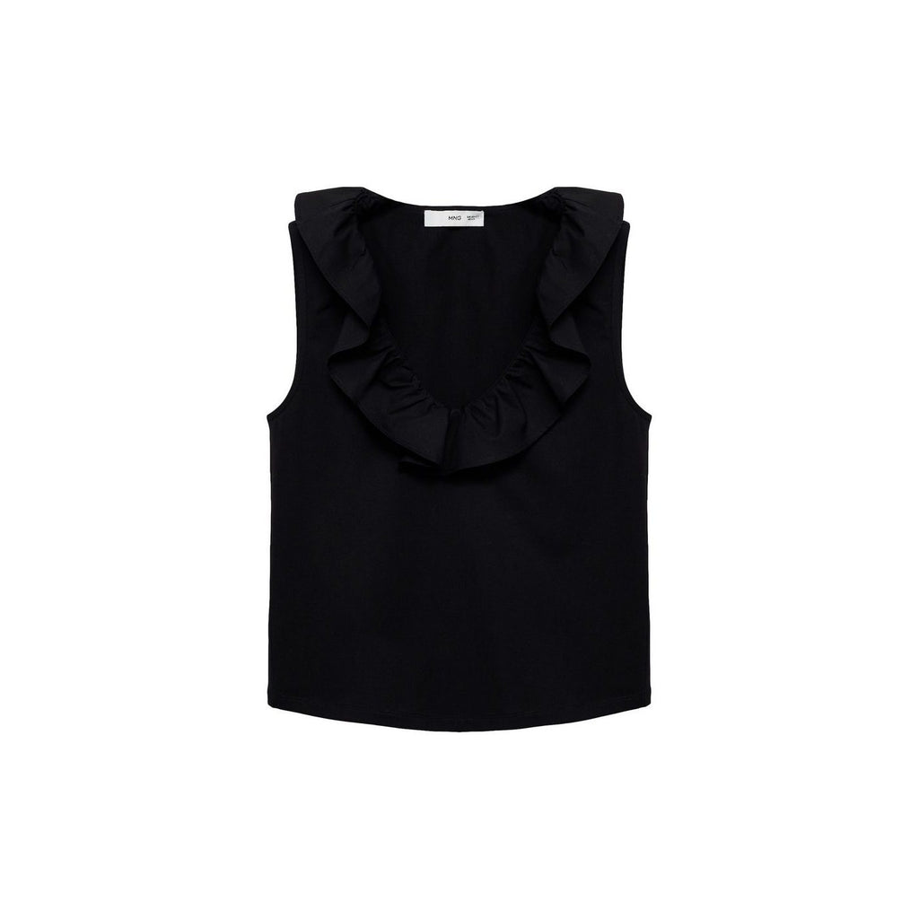 Top Volant - Black