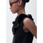 Top Volant - Black
