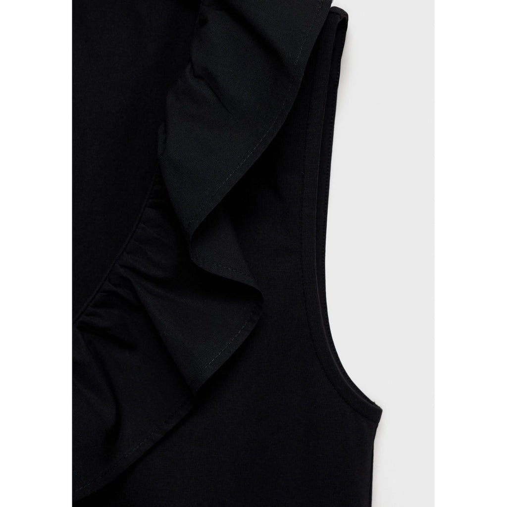 Top Volant - Black