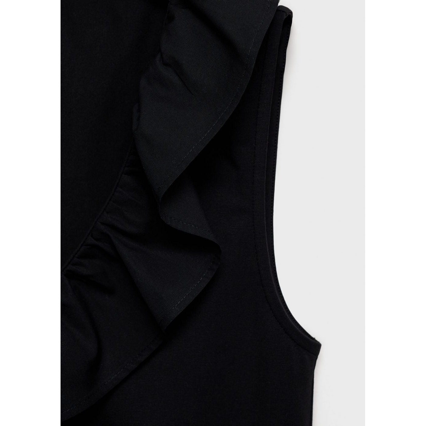 Top Volant - Black