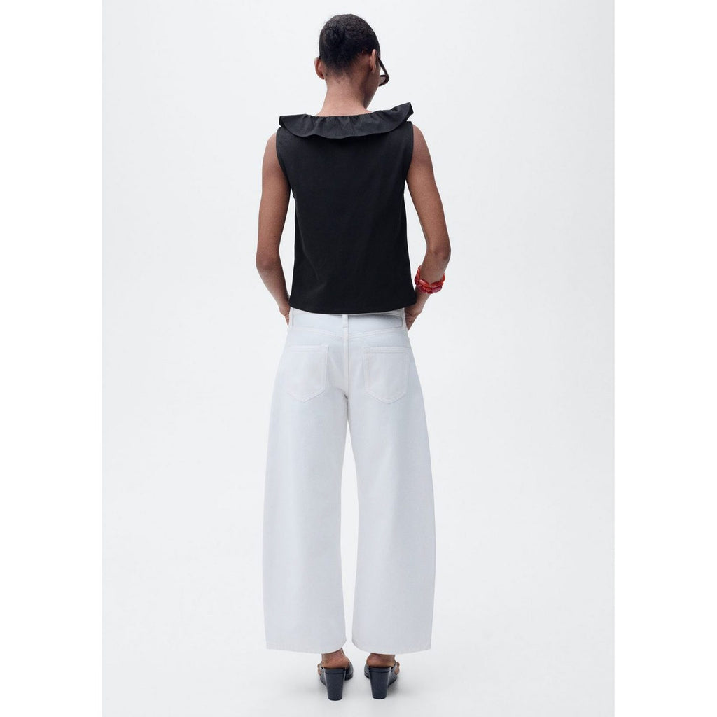 Top Volant - Black