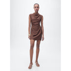Carlota Dress - Brown