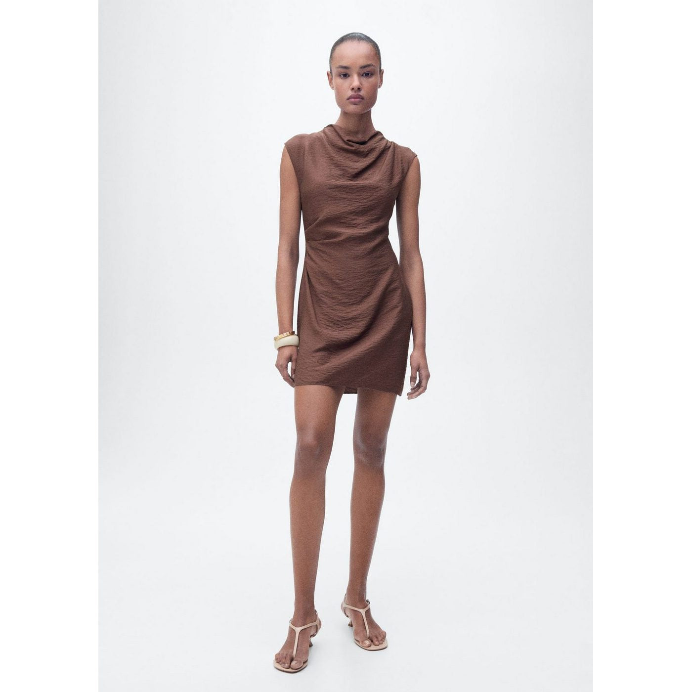 Carlota Dress - Brown