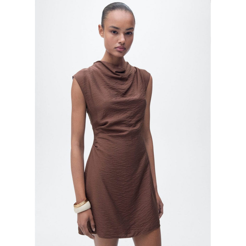 Carlota Dress - Brown