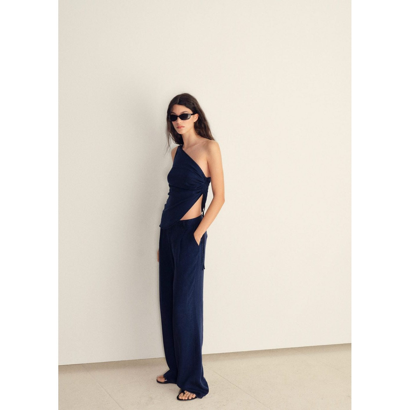 Top Creta - Bleu Marine