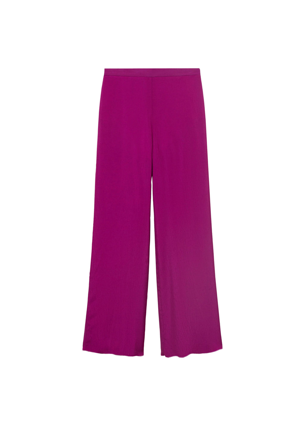 Pantalon Droit Fluide - Purple