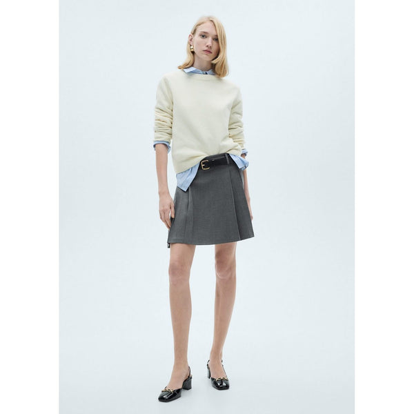 Grunge Skirt - Gray