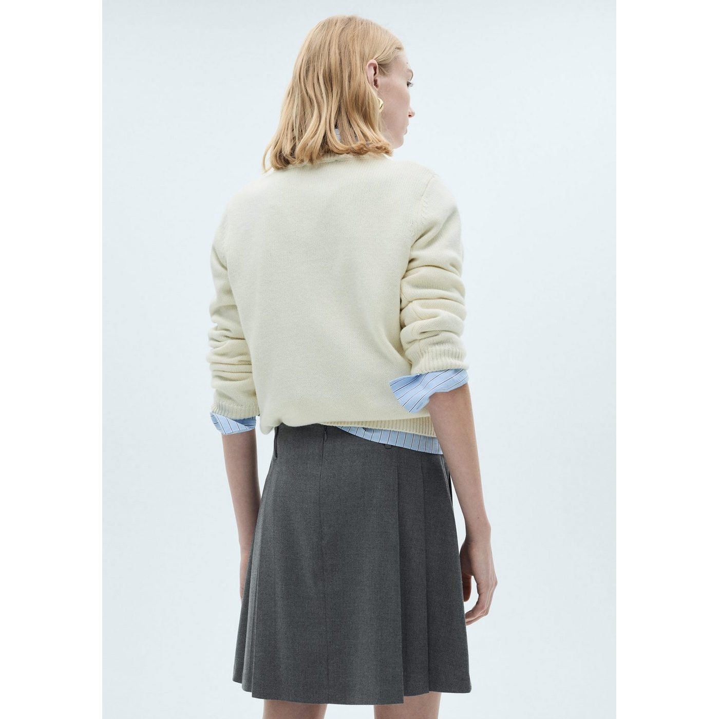 Jupe Grunge - Gris