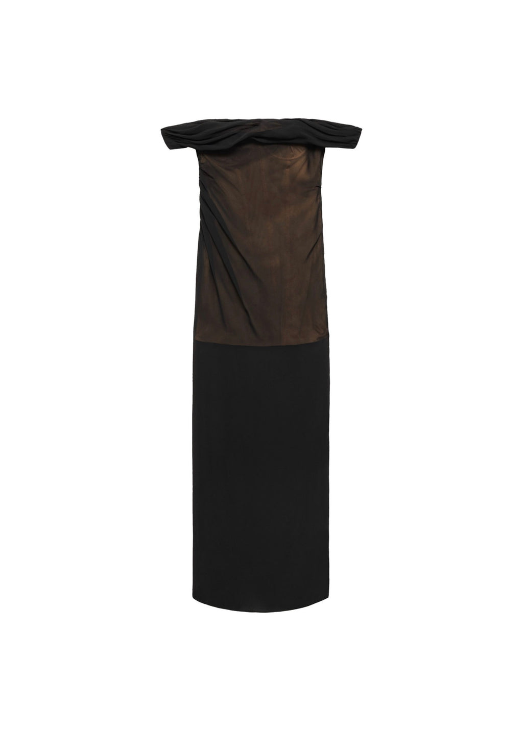 Robe Corset Tulle Épaules Dénudées