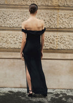 Robe Corset Tulle Épaules Dénudées