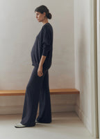 Pantalon De Grossesse Maille Wideleg