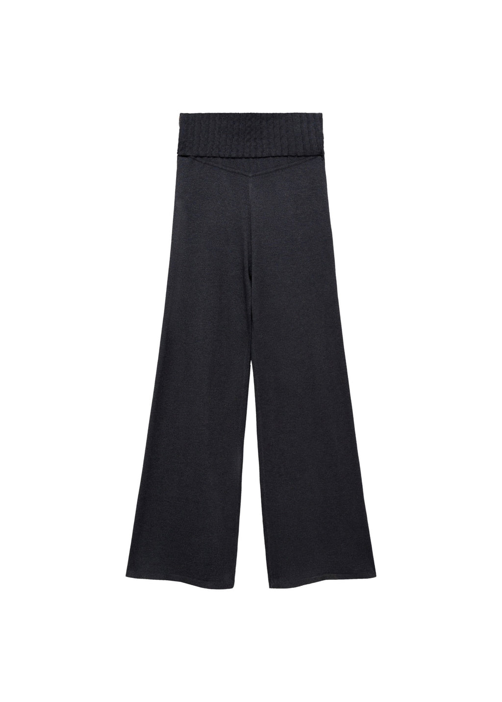 Pantalon De Grossesse Maille Wideleg