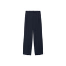 Fine Striped Suit Trousers - Dark Navy