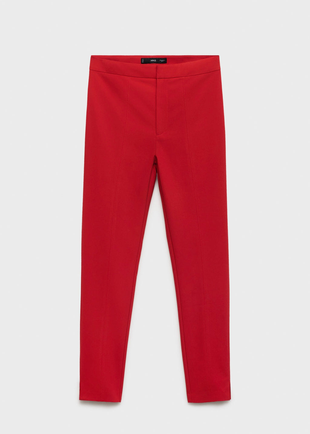 Pantalón Recto de Algodón - Red