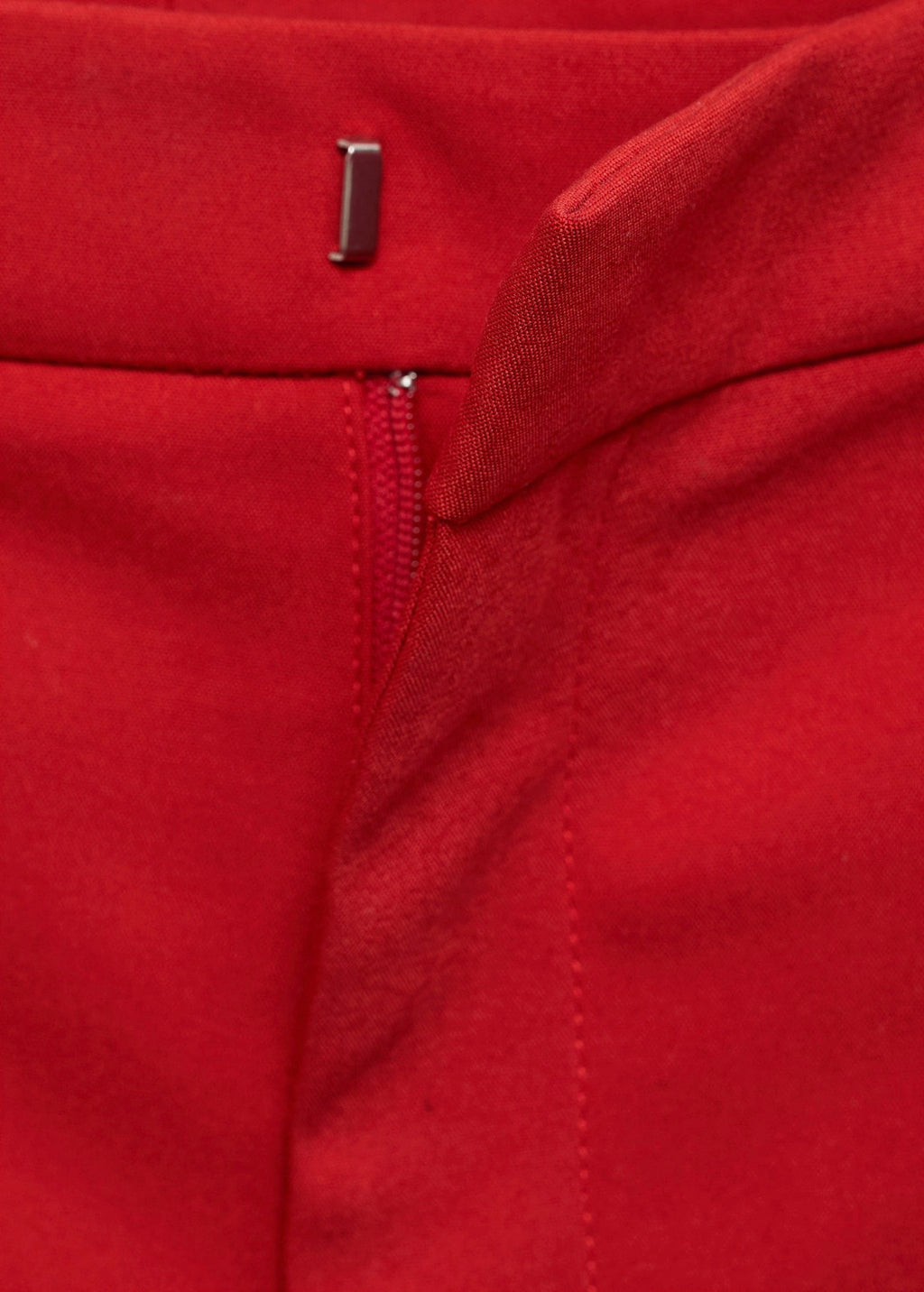 Pantalón Recto de Algodón - Red