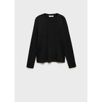 Camiseta Algodón Manga Larga - Black