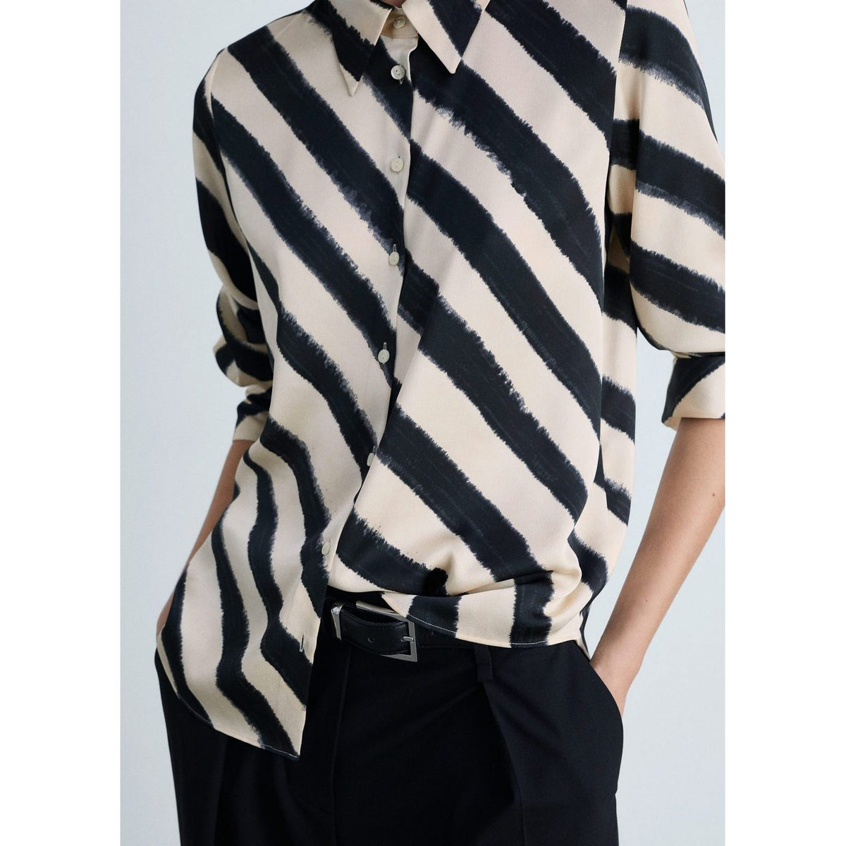 Chemise Satinée Imprimée