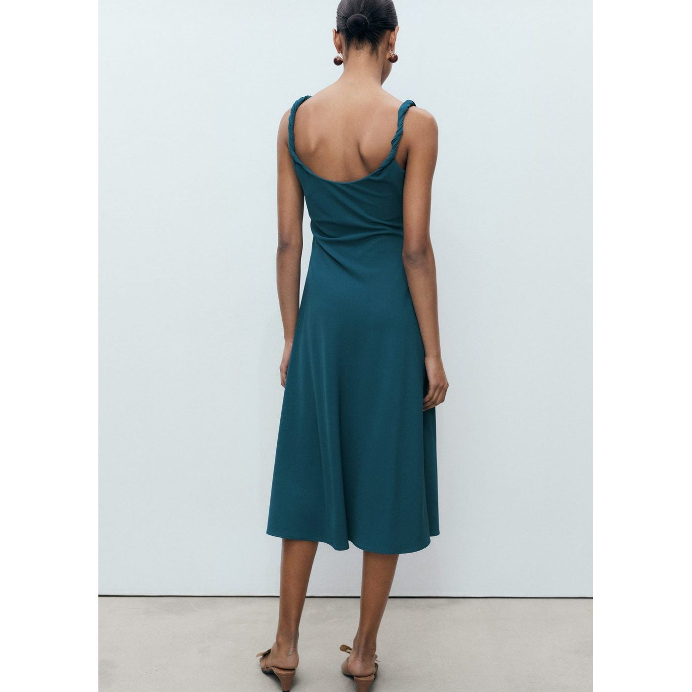 Robe Aqua - Bleu Pétrole