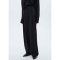 Pantalon Droit Pinces - Charcoal