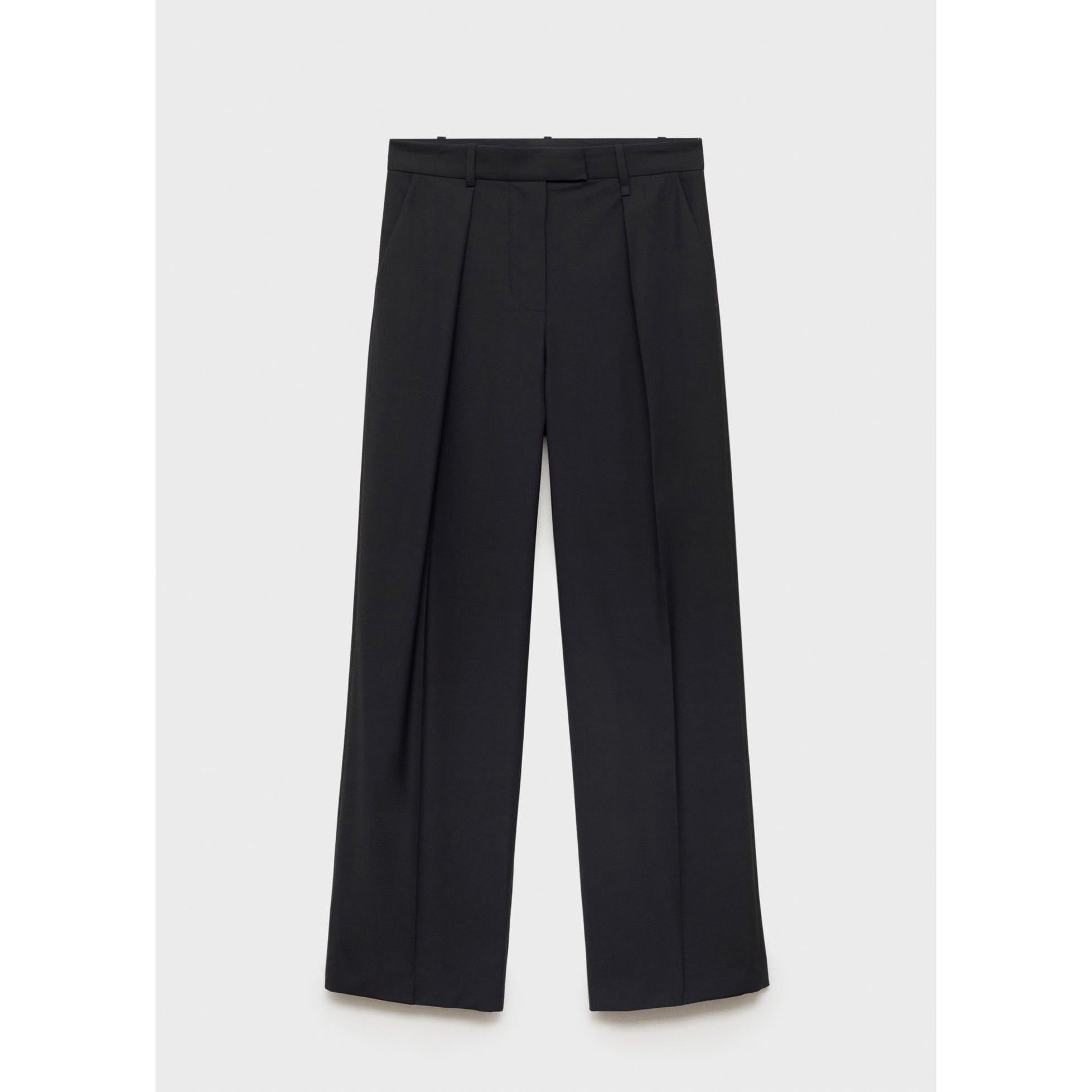Pantalon Droit Pinces - Charcoal