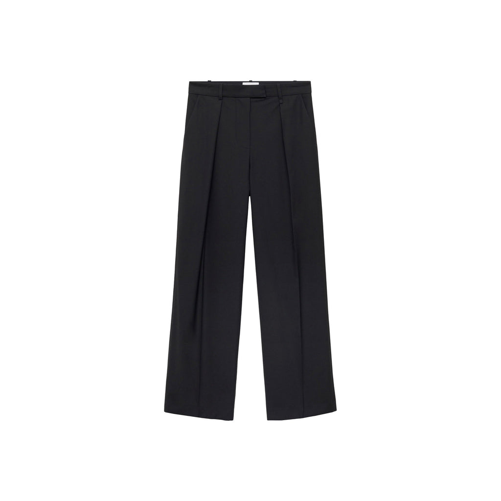 Pantalon Droit Pinces - Charcoal
